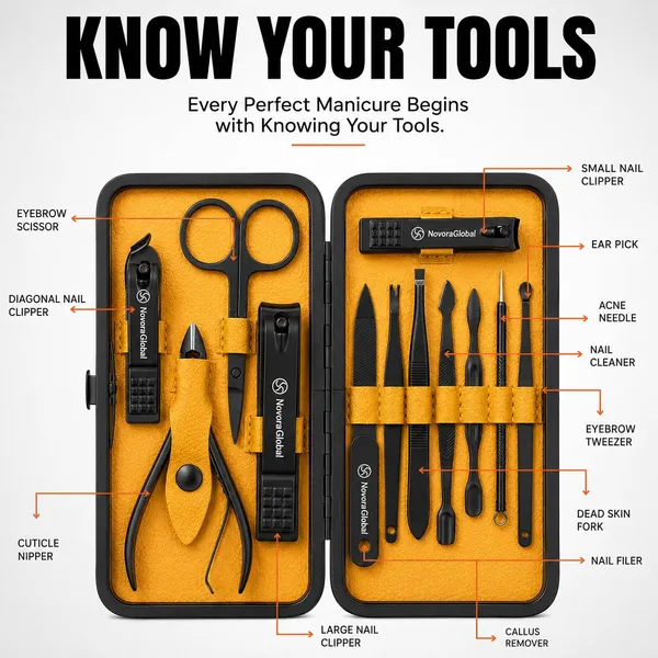 Manicure_Set_For_Women_Men_16_Piece_Stainless_Steel_Nail_Clipper_Grooming_Kit_Nail_Scissors_Cuticle_Blackhead_Tools_Portable_Leather_Travel_Case_Yellow