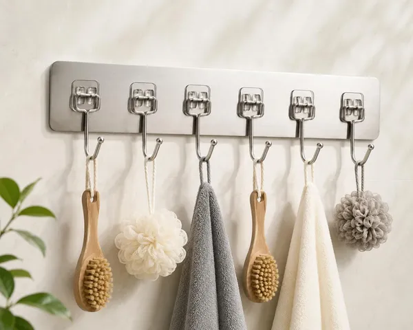 6_In_1_Wall_Hook_Stainless_Steel_Self_Adhesive_Wall_Mounted_Hooks_For_Bathroom_Kitchen_Bedroom_Home_Multi_Purpose_Towel_Clothes_Key_Utility_Hanger_Space_Saving_Hook_Rack