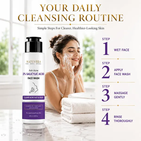 2_Salicylic_Acid_Face_Wash_100ml_For_Oily_Acne_Prone_Skin_Oil_Control_Deep_Pore_Cleansing_Helps_Unclog_Pores_Blackheads_Excess_Sebum_Men_Women