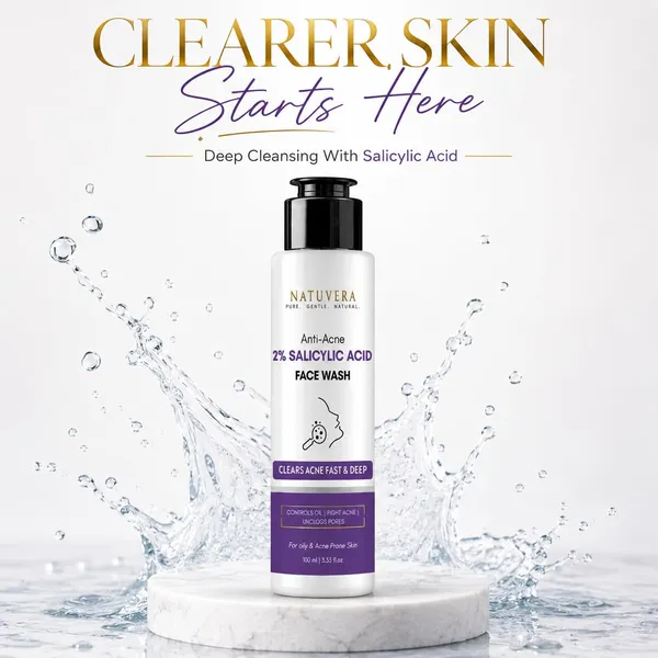 2_Salicylic_Acid_Face_Wash_100ml_For_Oily_Acne_Prone_Skin_Oil_Control_Deep_Pore_Cleansing_Helps_Unclog_Pores_Blackheads_Excess_Sebum_Men_Women