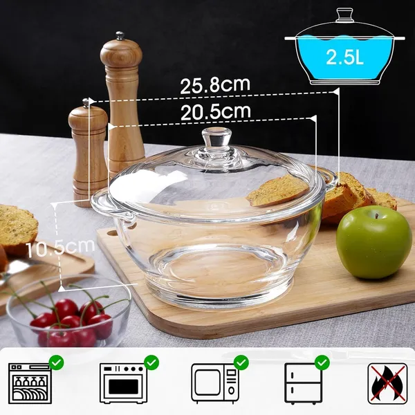 2_5_Litre_Glass_Casserole_With_Lid_Large_Round_Serving_Storage_Bowl_Multipurpose_Glass_Food_Dish_With_Handles_Kitchen_Casserole_For_Curries_Rice_Pasta_Meals