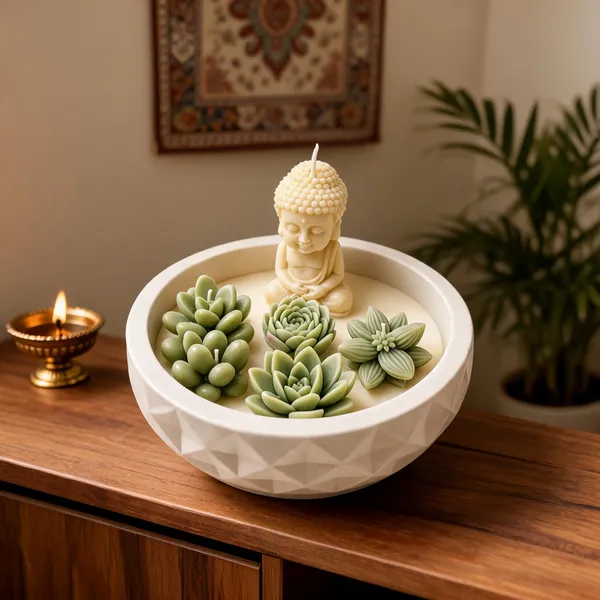 Soya_Wax_Lotus_Aqua_Buddha_Concrete_Bowl_Candle