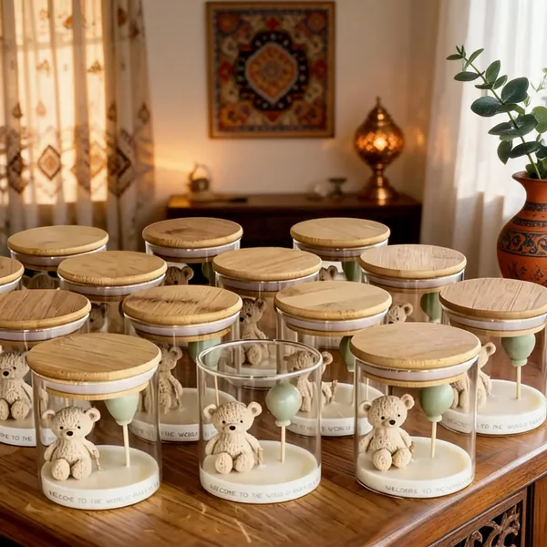 Scalloped_Wax_Baby_Shower_Chamomile_Brown_Teddy_Candle