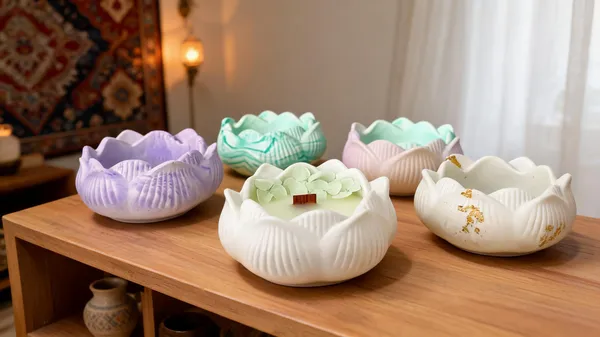 Soya_Wax_Lemongrass_Lotus_Candle_Set_Of_4