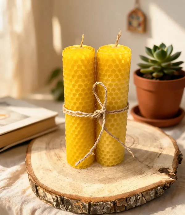 Soya_Wax_Chamomile_Beeswax_Candle_Set_Of_2