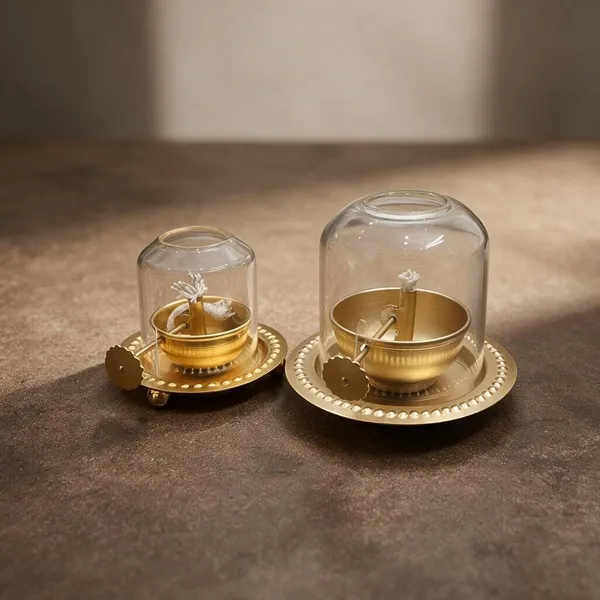 Black_&_Brass_Brass_Oil_Lamp_For_Puja