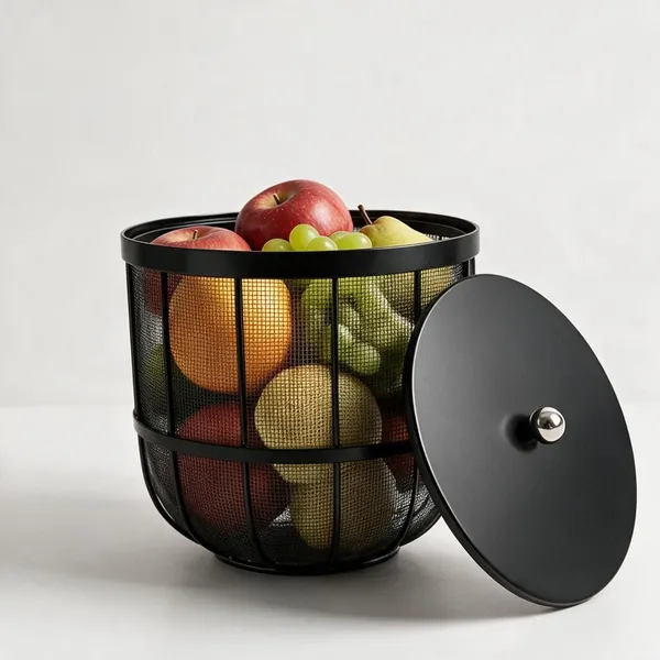 Black_Metal_Fruit_Basket_For_Kitchen