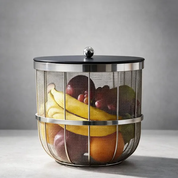 Silver_Metal_Fruit_Basket_For_Kitchen