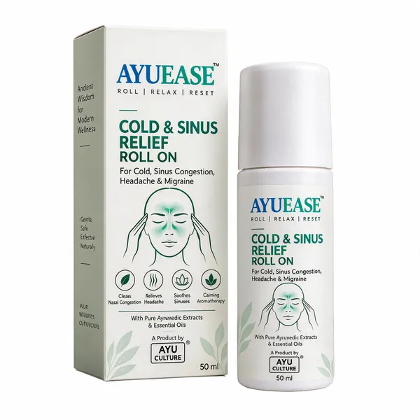 AyuEase_Cold_&_Sinus_releif_Roll-On_Pack_Of_2