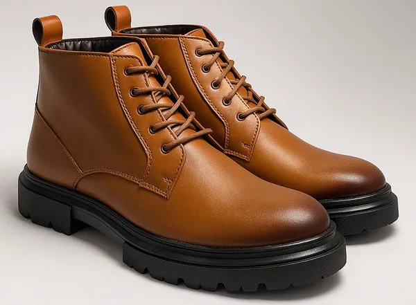 Voolio_Signature_Tan_Leather_Boots_Premium_Handcrafted_Luxury