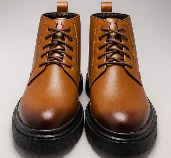 Voolio_Signature_Tan_Leather_Boots_Premium_Handcrafted_Luxury