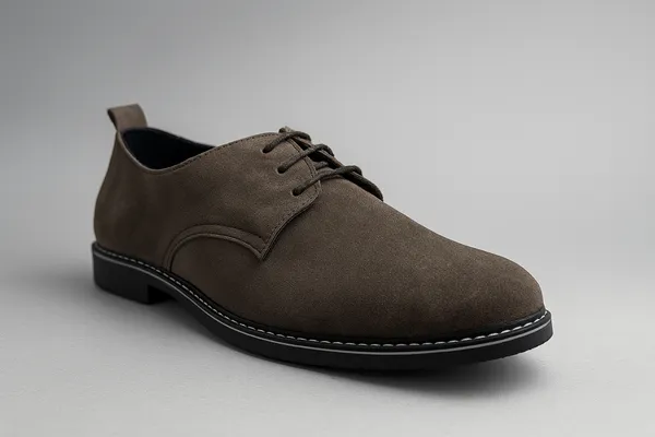 Voolio_Classic_Taupe_Suede_Derbies_Effortless_Elegance_In_Every_Step