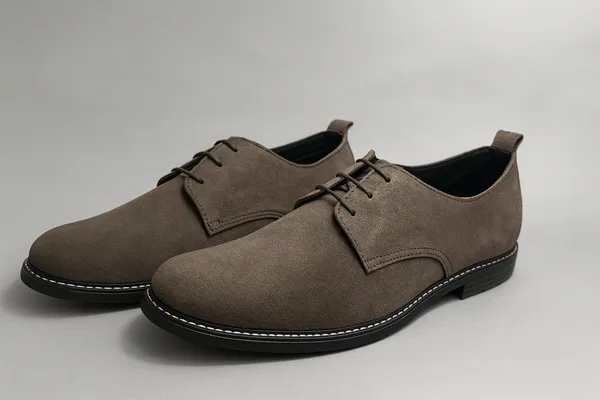 Voolio_Classic_Taupe_Suede_Derbies_Effortless_Elegance_In_Every_Step