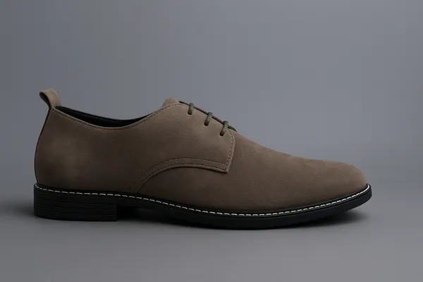 Voolio_Classic_Taupe_Suede_Derbies_Effortless_Elegance_In_Every_Step