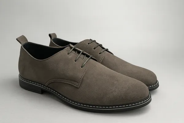 Voolio_Classic_Taupe_Suede_Derbies_Effortless_Elegance_In_Every_Step