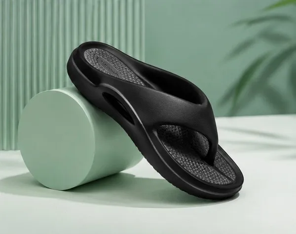 Voolio_Cloudflex_Comfort_Slides_Lightweight_Cushioned_Everyday_Slippers_Black_Grey