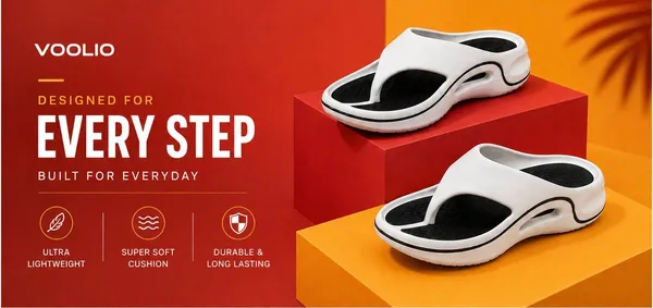 Voolio_Cloudflex_White_Comfort_Slides_Lightweight_Cushioned_Everyday_Slippers