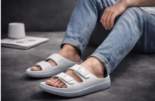 Voolio_Urbangrip_Adjustable_Slides_Dual_Strap_Cushioned_Comfort_Sandals