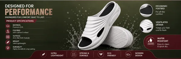Voolio_Aeroflow_Sculpt_Slides_White_Black_Edition_Ultra_Soft_Comfort_Luxury_Sliders_Lightweight_Designer_Slides