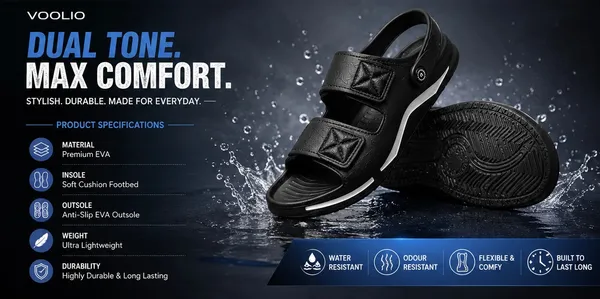 Voolio_Urban_Glide_Slides_Black_Edition_Premium_Comfort_Sandals_With_Back_Strap_Lightweight_Sport_Luxe_Slides
