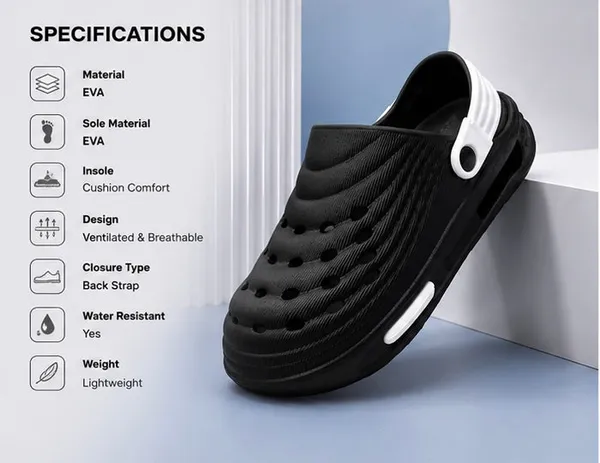 Voolio_Airstride_Dualtone_Eva_Clogs_Black_White
