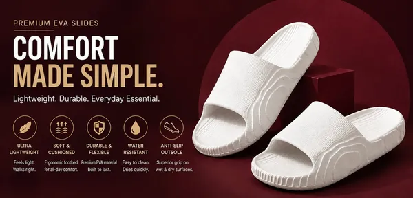 Voolio_Men_S_White_Comfort_Slides