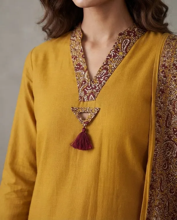 Mustard_Printed_Straight_Kurta_Palazzo_Set_For_Women