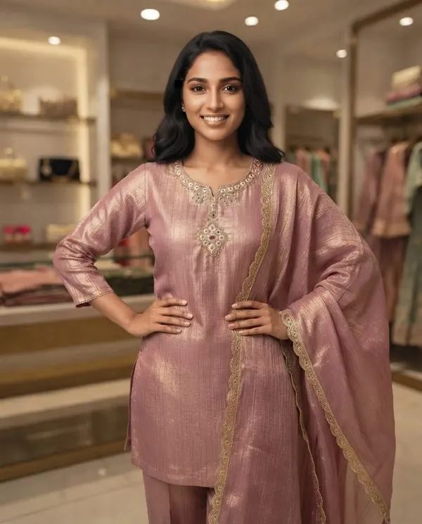 Pink_Woven_Straight_Fit_Kurta_Set_for_Women