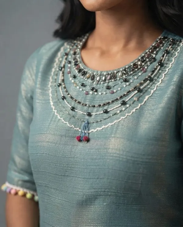 Teal_Salsa_Embellished_Straight_Fit_Kurta_For_Women