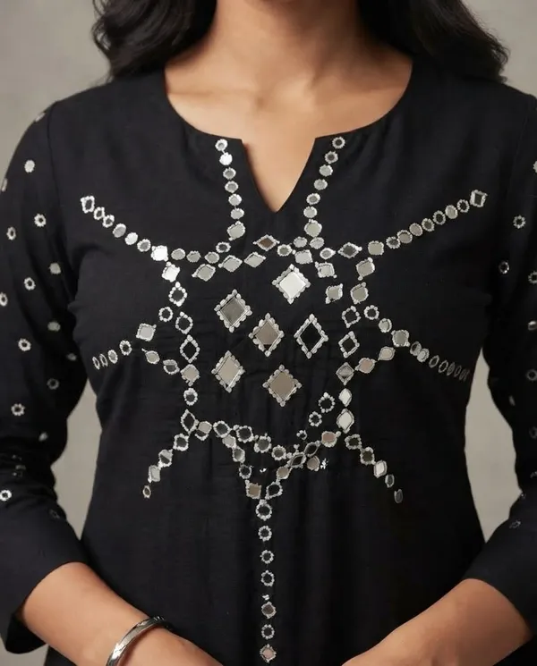 Black_Mal_Cotton_Embellished_Straight_Kurta_For_Women