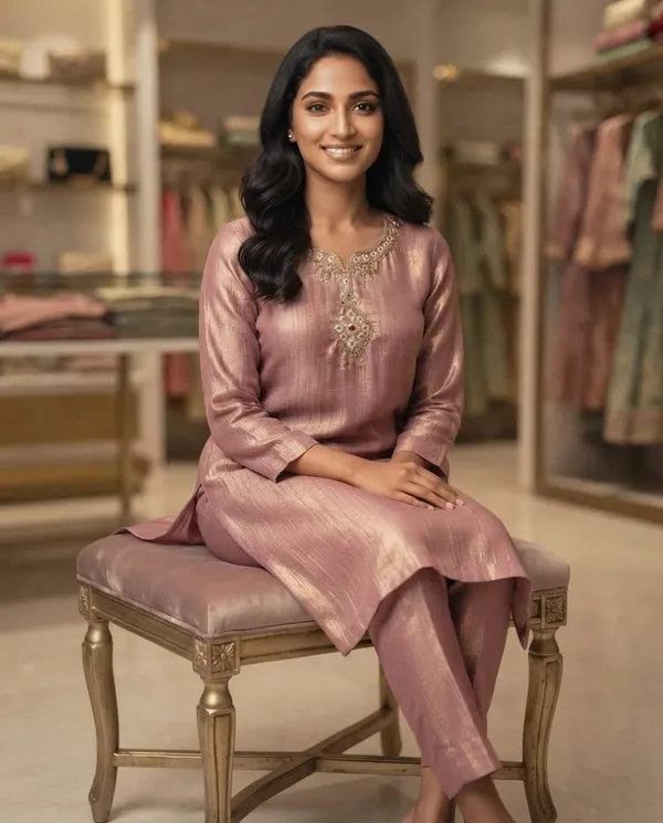 Pink_Woven_Straight_Fit_Kurta_Set_for_Women