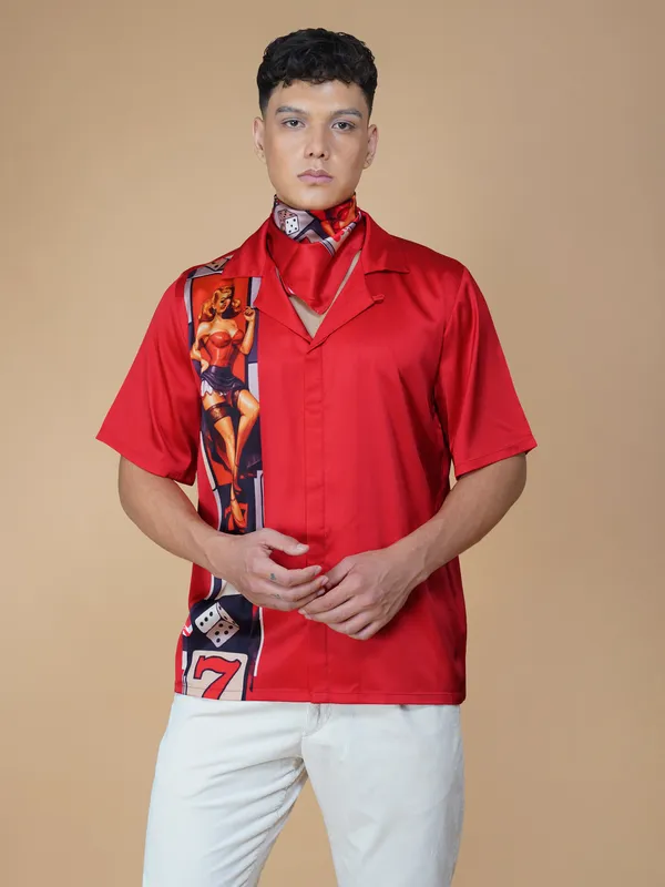 Lucky_Charm_Premium_Soft_Satin_Party_Shirt