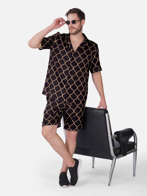 Imperial_Grid_Premium_Soft_Satin_Co_Ord_Set
