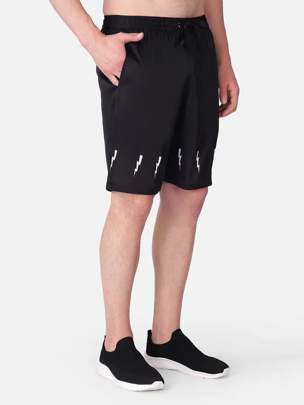 Volt_Black_Premium_Soft_Satin_Shorts