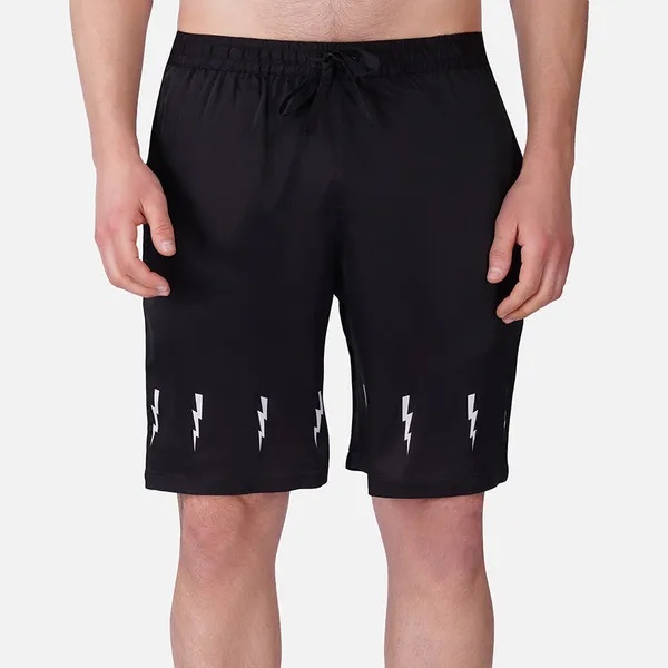 Volt_Black_Premium_Soft_Satin_Shorts
