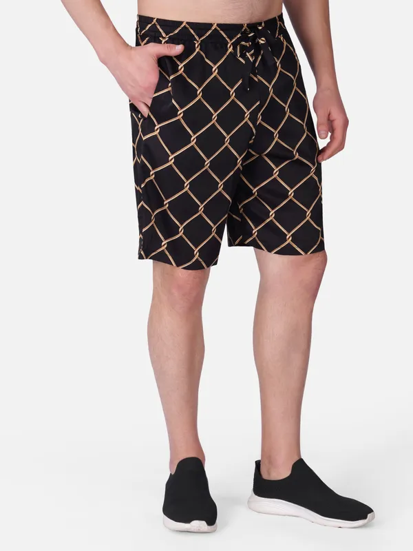 Imperial_Grid_Premium_Soft_Satin_Shorts