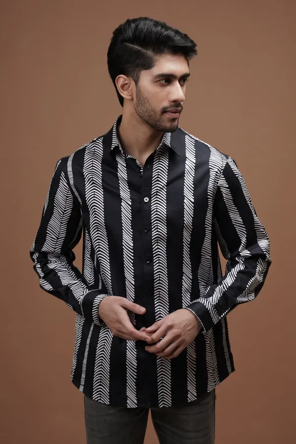 Midnight_Lines_Printed_Cotton_Shirt