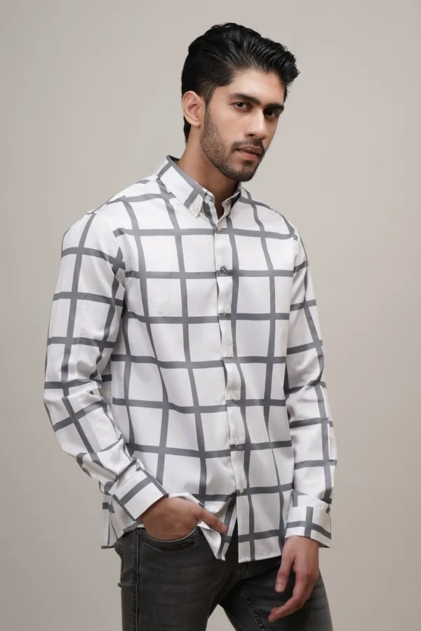 Regular_Classic_Fit_Checkered_Cotton_Shirt