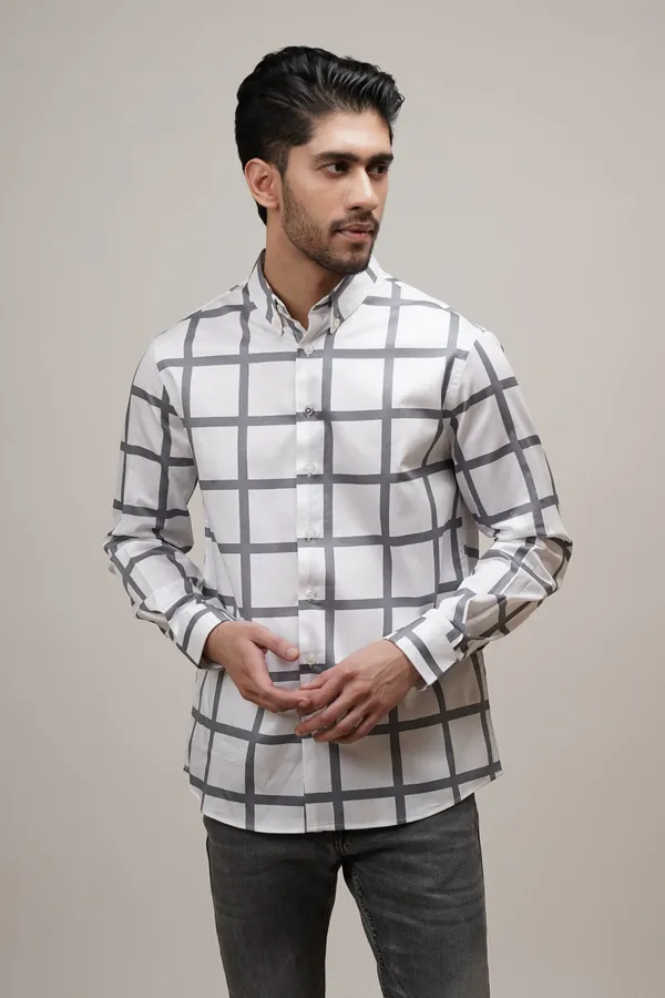 Regular_Classic_Fit_Checkered_Cotton_Shirt