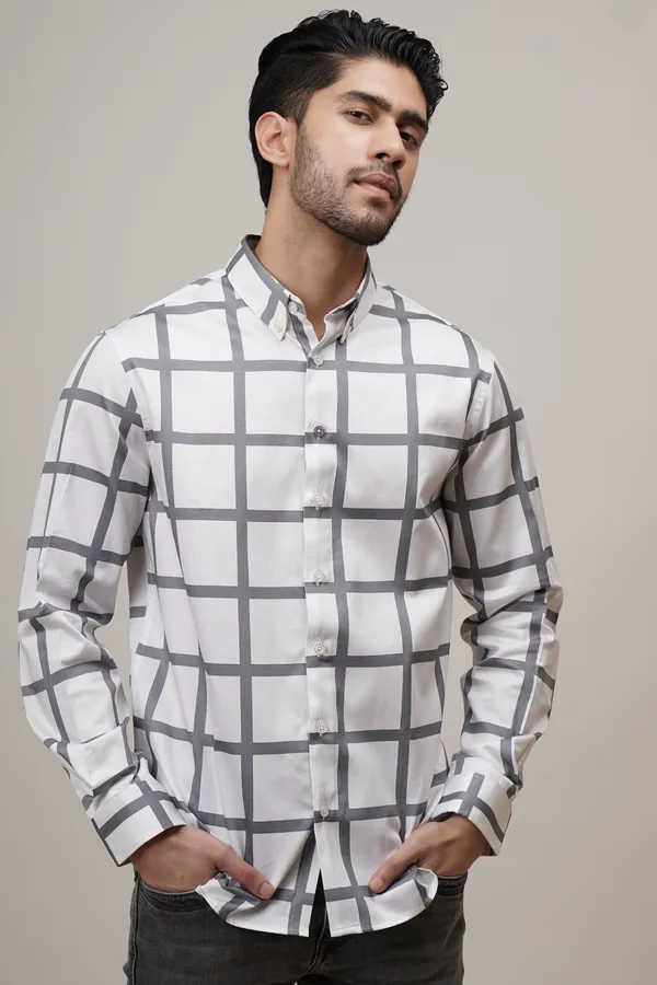 Regular_Classic_Fit_Checkered_Cotton_Shirt