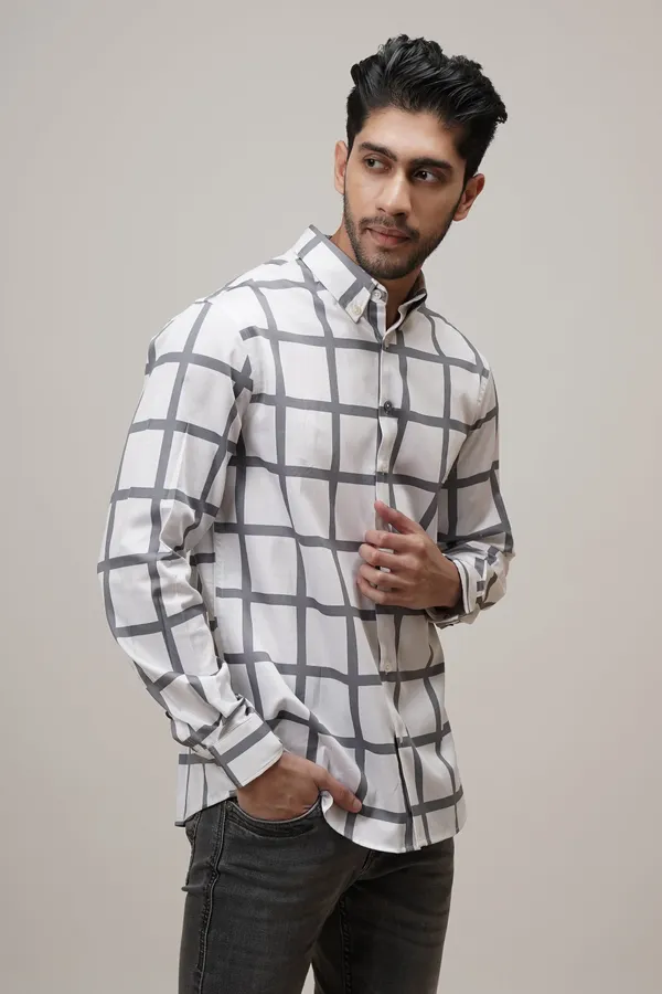 Regular_Classic_Fit_Checkered_Cotton_Shirt