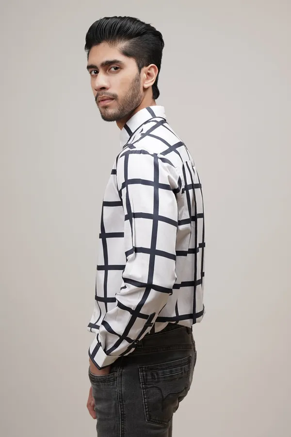 Regular_Classic_Fit_Checkered_Cotton_Shirt
