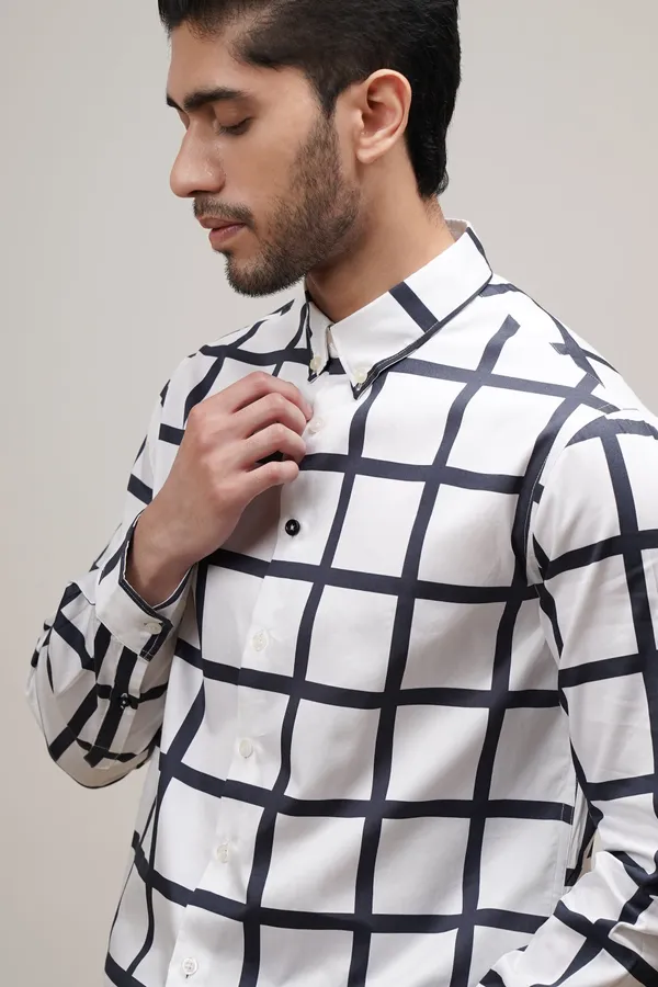 Regular_Classic_Fit_Checkered_Cotton_Shirt