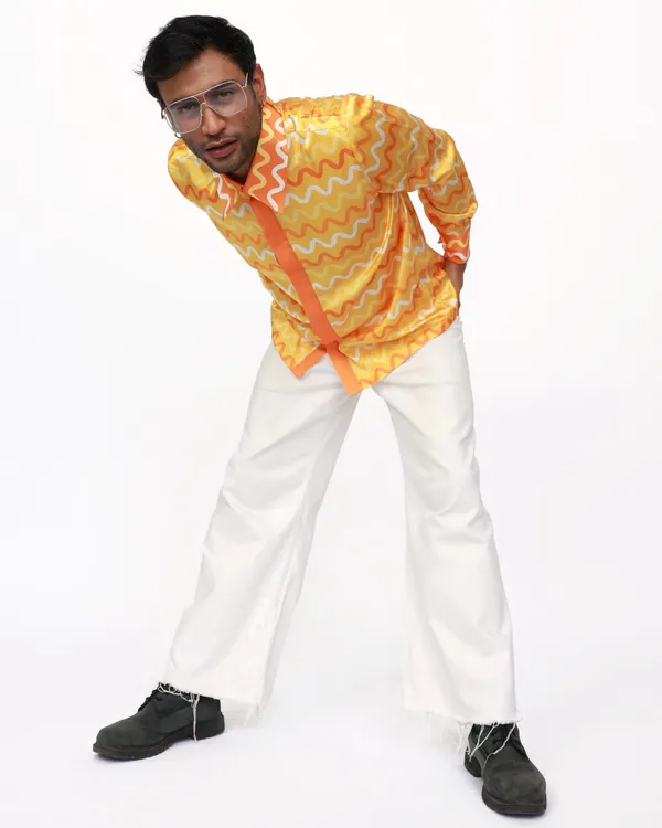 Sunset_Serenity_Premium_Soft_Satin_Party_Shirt