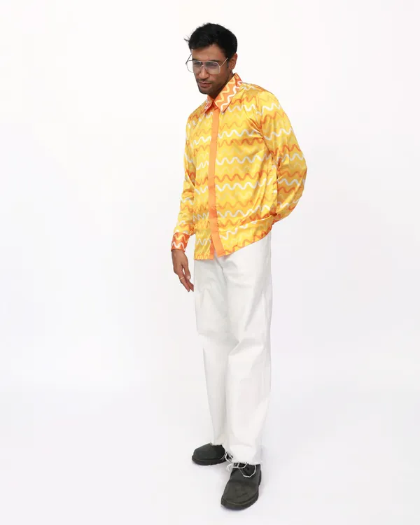 Sunset_Serenity_Premium_Soft_Satin_Party_Shirt
