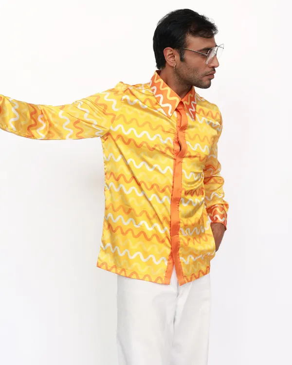 Sunset_Serenity_Premium_Soft_Satin_Party_Shirt