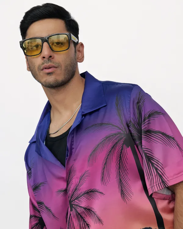 Purple_Palms_Premium_Soft_Satin_Shirt