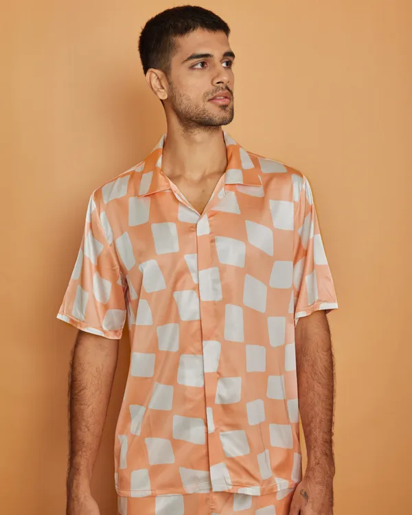 Fuzzy_Checkers_Premium_Soft_Satin_Shirt