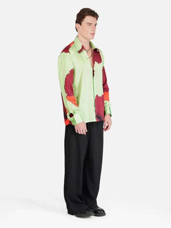 Blossoms_Blaze_Premium_Soft_Satin_Party_Shirt