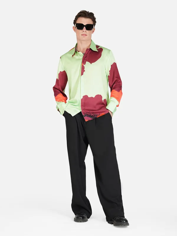 Blossoms_Blaze_Premium_Soft_Satin_Party_Shirt